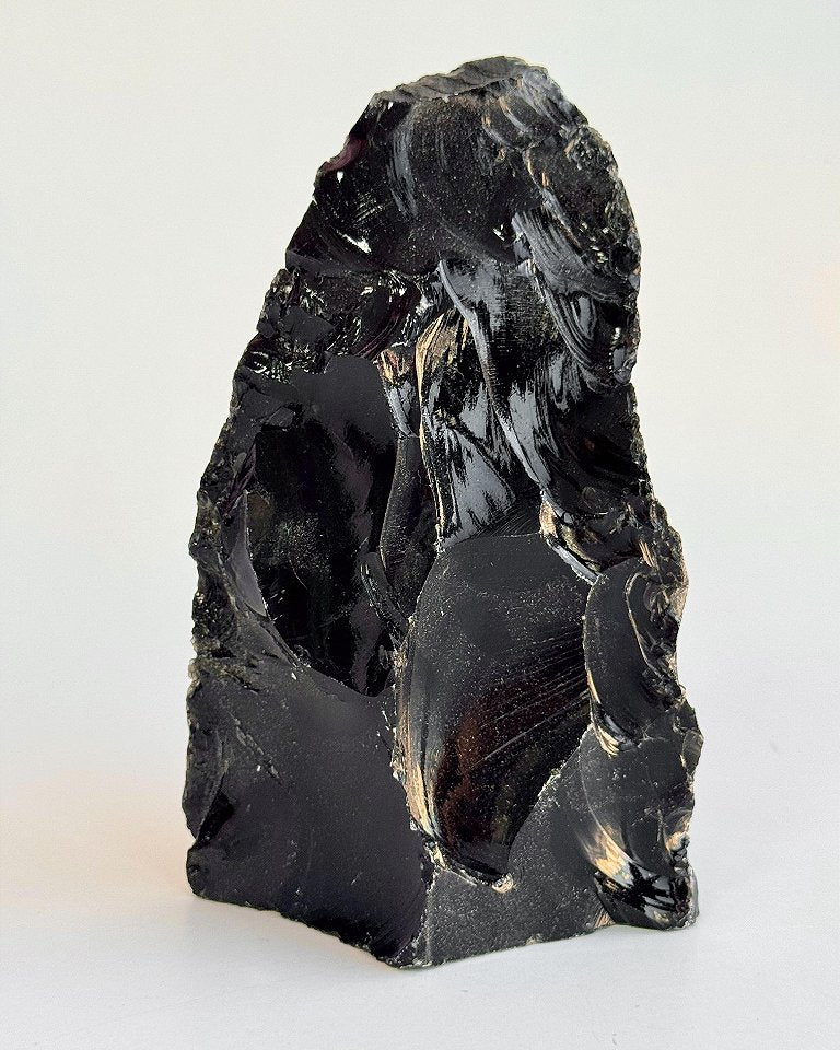 Obsidiana - Base Serrada - Proteção, Centramento e Autoconhecimento