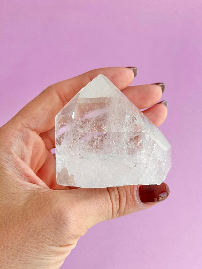 Ponta Geradora de Quartzo Cristal - Purificação, Energização e Intensificador