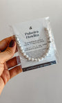 Pulseira de Howlita 6mm Regulável - Estresse, Impulsividade, Força Interior e Proteção