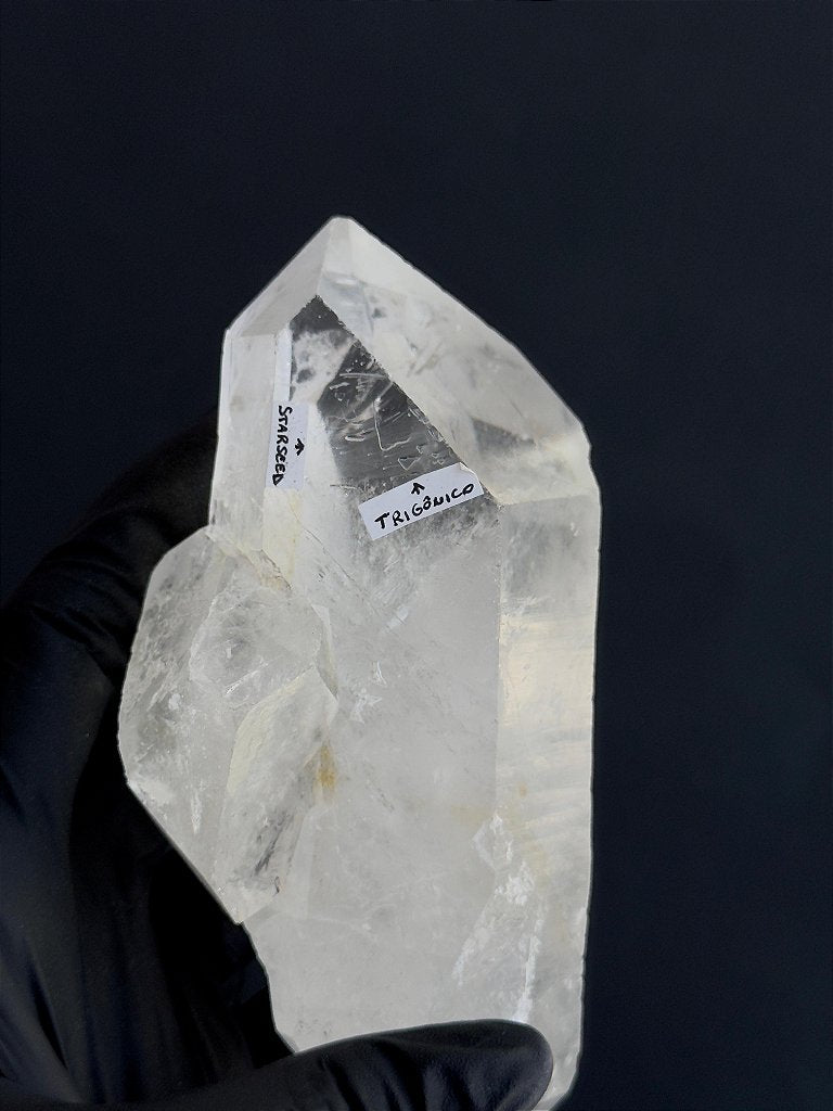 Ponta de Cristal com Mestrias - RARO - Peça Única CRIS159