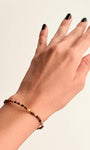 Pulseira de Jaspe Mokaíta 2mm Multifacetada - Correção de Karmas, Jovialidade e Força