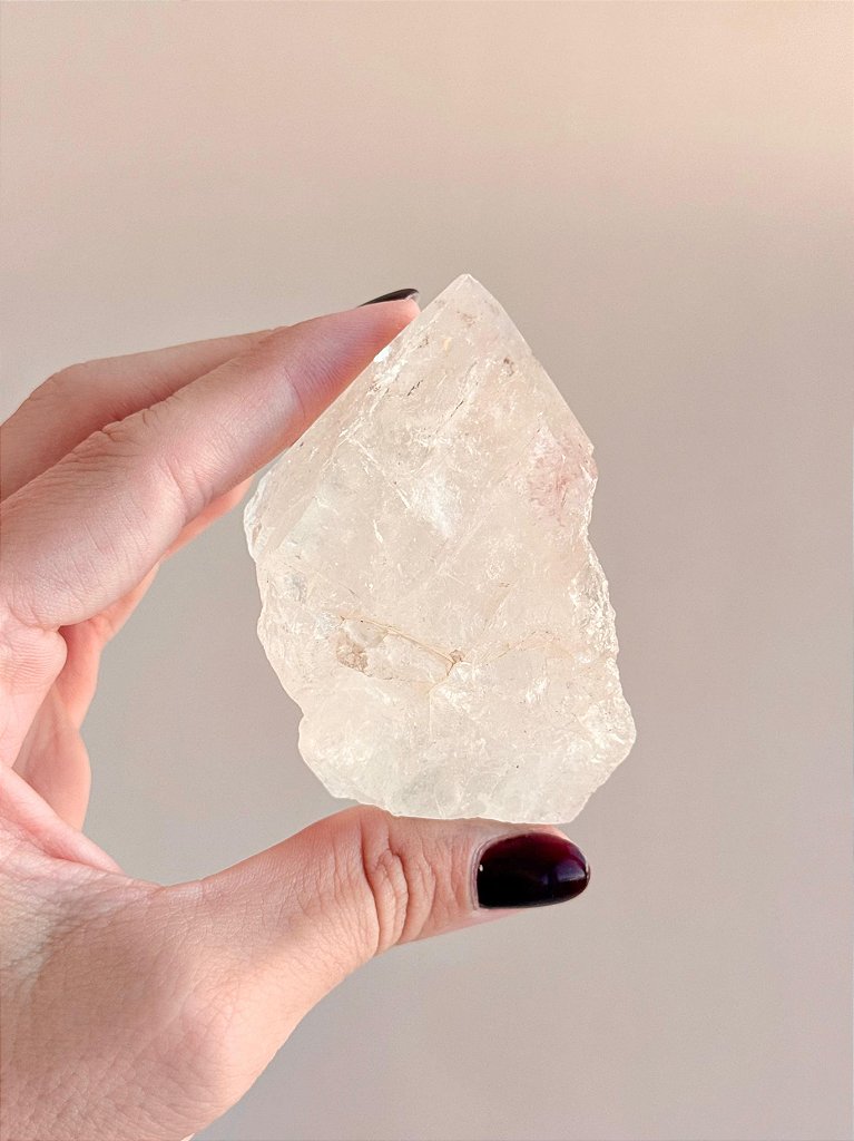 Ponta Geradora de Quartzo Cristal - Purificação, Energização e Intensificador