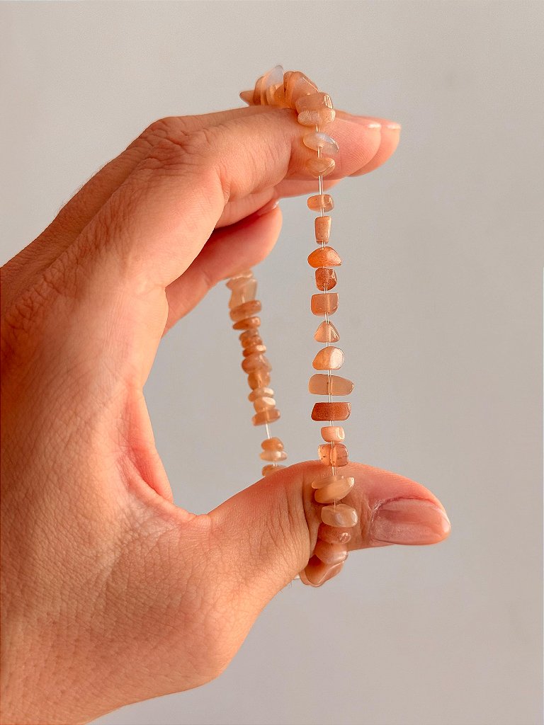 Pulseira de Pedra da Lua de Marrocos - Sagrado Feminino, Sensualidade e Fertilidade