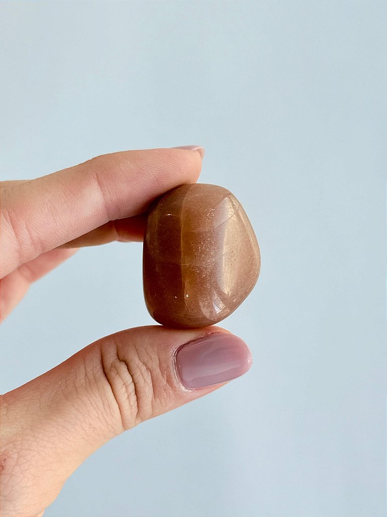Pedra da Lua de Marrocos Rolada - Qualidade Especial - Sagrado Feminino, Sensualidade e Fertilidade