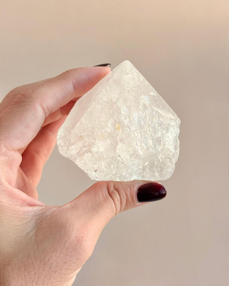 Ponta Geradora de Quartzo Cristal - Purificação, Energização e Intensificador