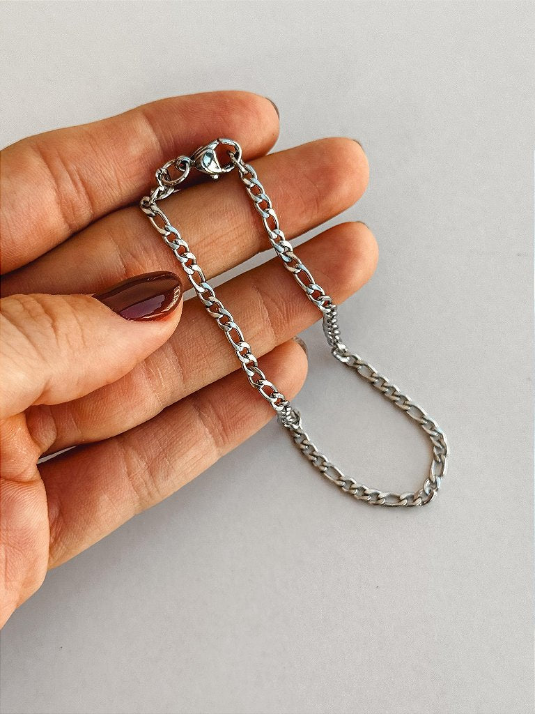 Pulseira Masculina de Aço Inox