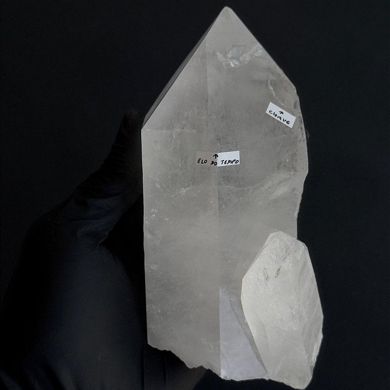 Ponta de Cristal com Mestrias - RARO - Peça Única CRIS153