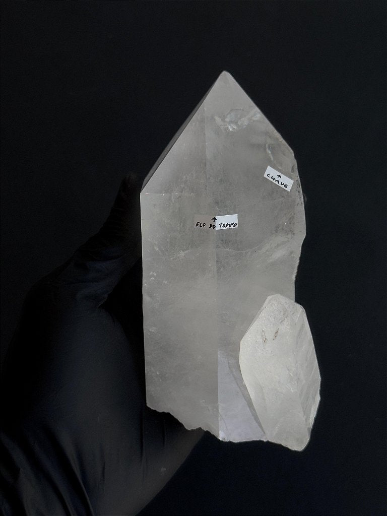 Ponta de Cristal com Mestrias - RARO - Peça Única CRIS153