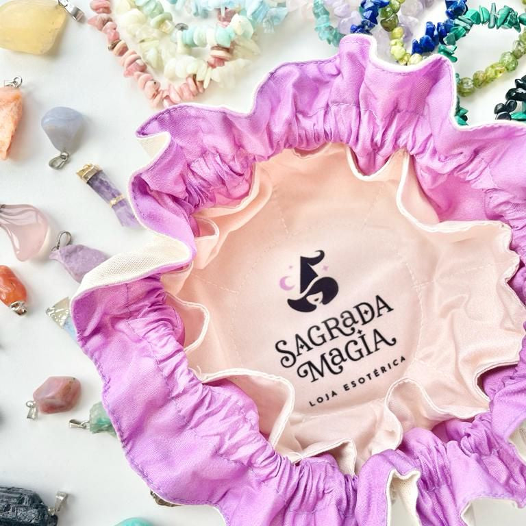 Porta Jóias Sagrada Magia com Divisórias