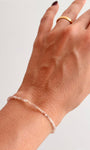 Pulseira de Pedra do Sol 2mm Multifacetada - Pedra do Sucesso