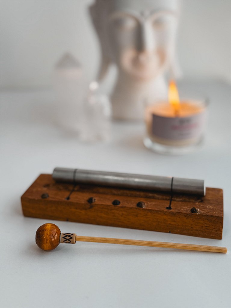 Sino Pin Tibetano Grande - Harmonizador para Meditação e Feng Shui