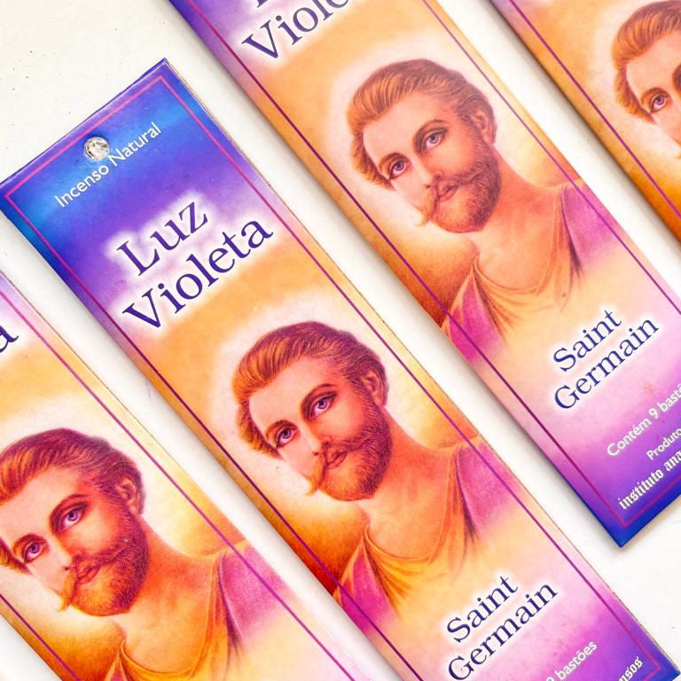 Incenso Ananda Saint Germain  - Luz Violeta - Paz, Libertação e Elevação Espiritual
