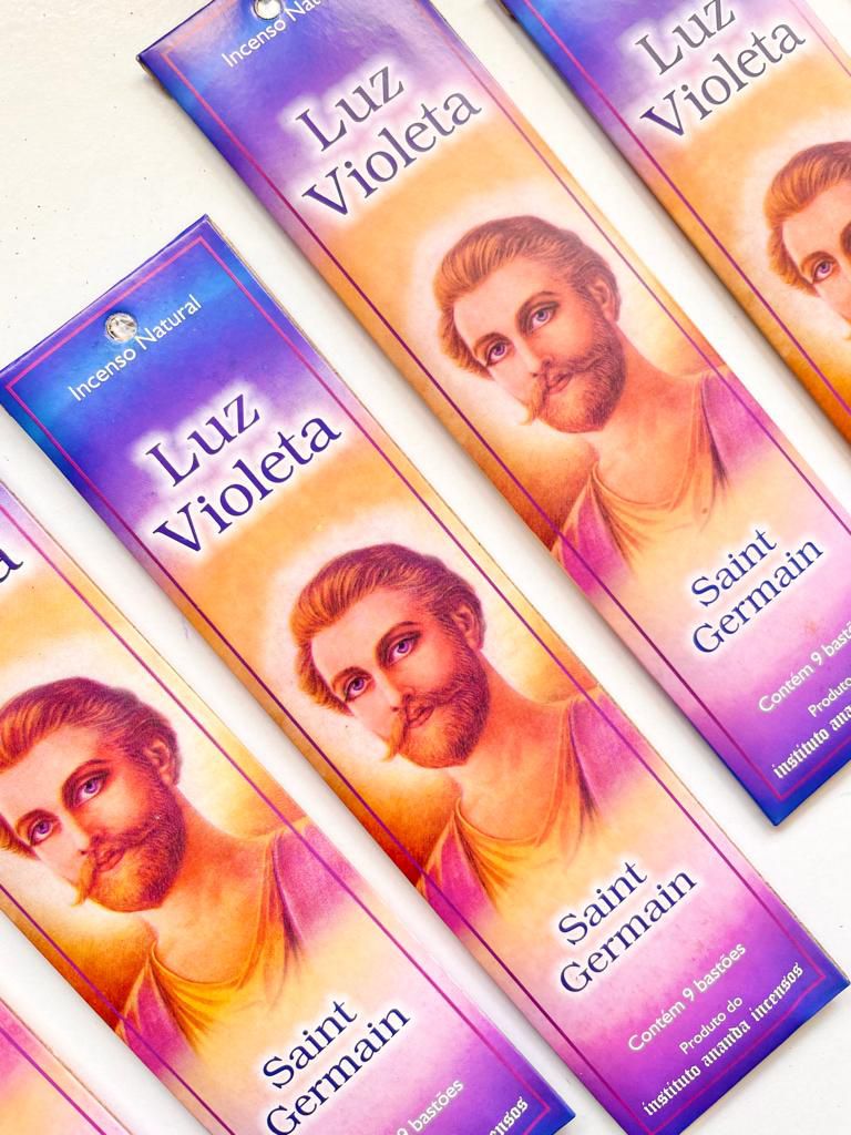 Incenso Ananda Saint Germain  - Luz Violeta - Paz, Libertação e Elevação Espiritual