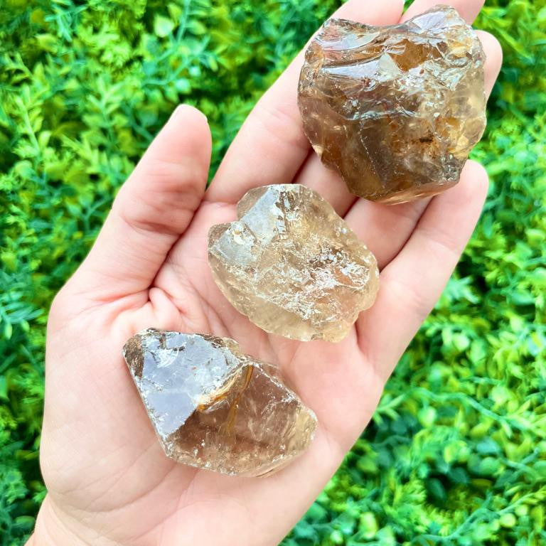 Citrino Natural Bruto - Autoestima, Alegria e Prosperidade