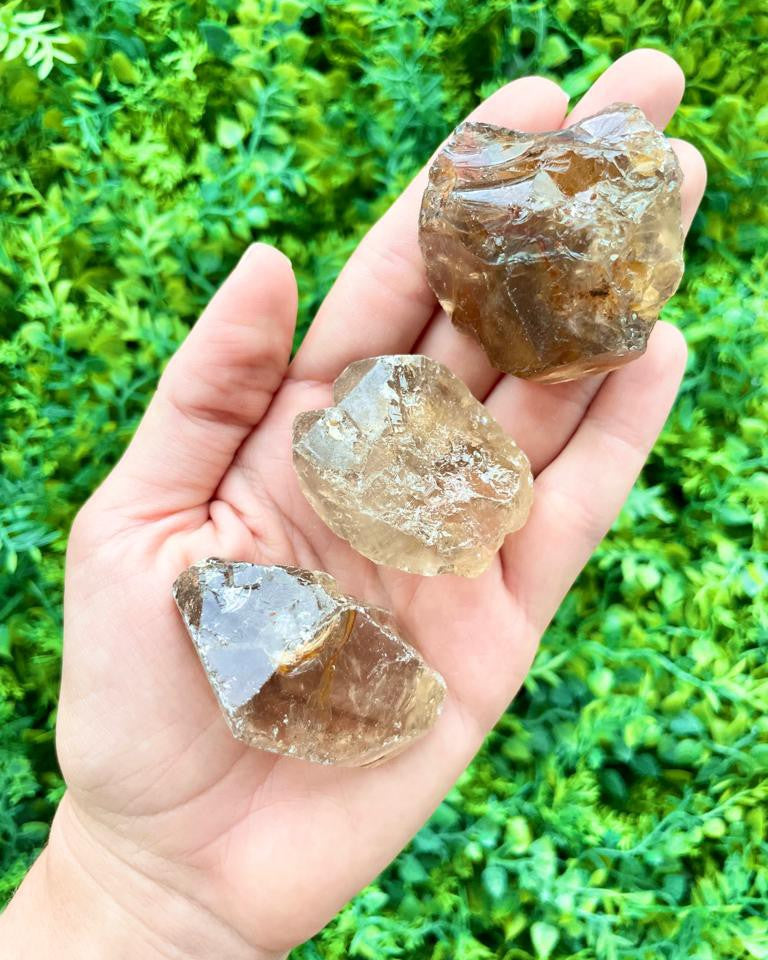 Citrino Natural Bruto - Autoestima, Alegria e Prosperidade