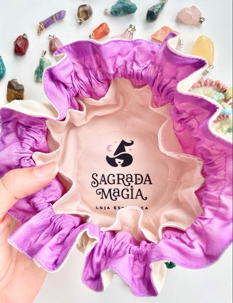 Porta Jóias Sagrada Magia com Divisórias