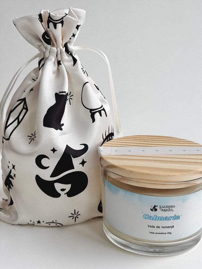 Vela de Iemanjá - Cheirinho de Mar; Com Água Marinha