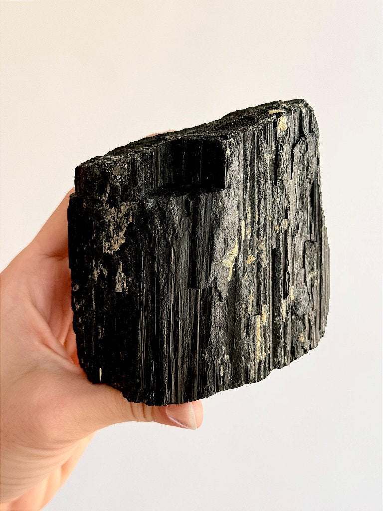 Turmalina Negra de Ambiente GG 701 a 900g - Proteção Energética e Espiritual, Inseguranças e Soluções