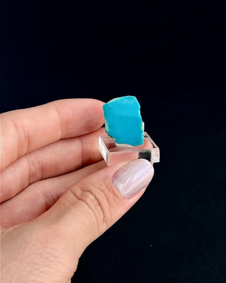 Chapa Turquesa na Base - Peça Única - CHTURQ02 4,47g
