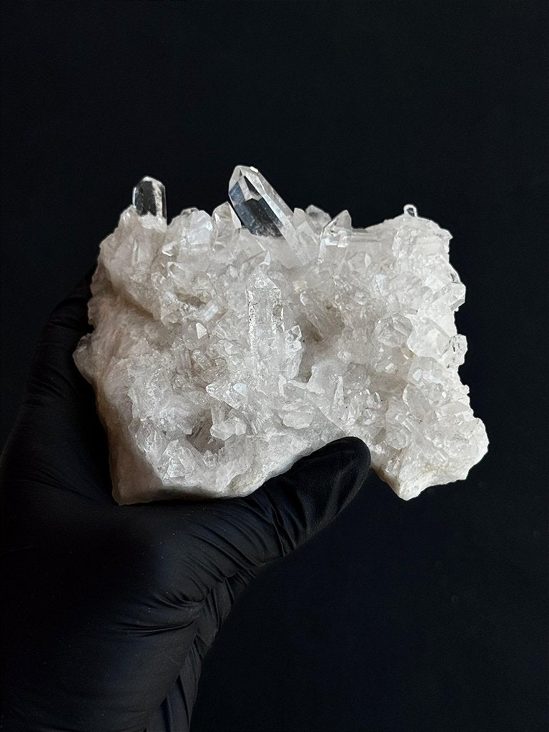 Drusa de Cristal com Mestrias - RARO - Peça Única DRMESTRIA83