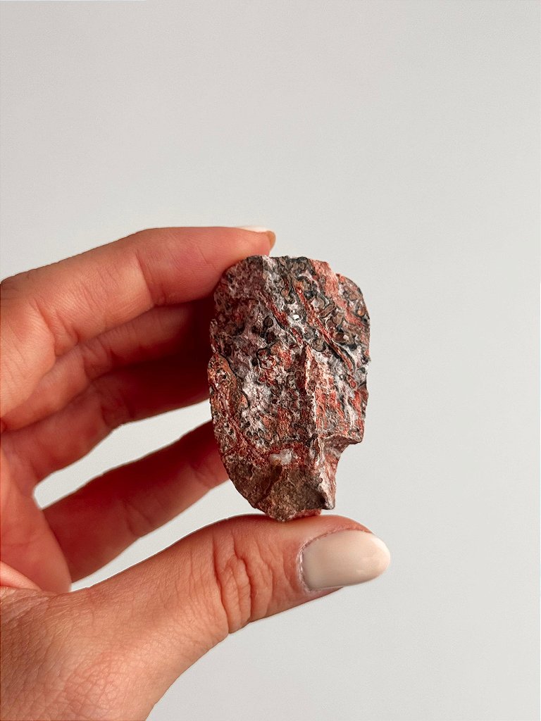 Leopardita Bruta Rosa - Pedra Xamã - Superação, Culpa e Perdão