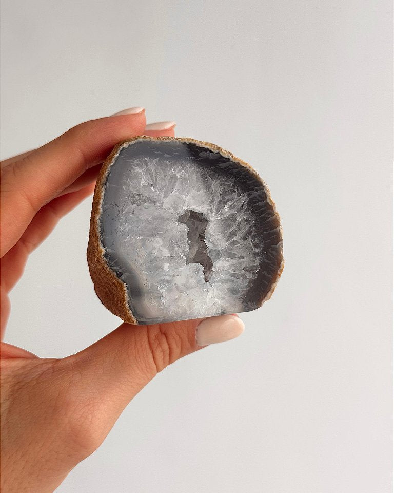 Geodo de Ágata Intuitivo P - Pedra da Sorte