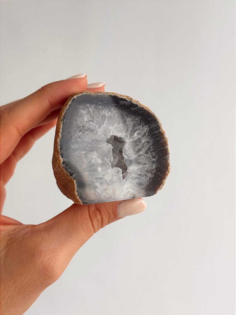 Geodo de Ágata Intuitivo P - Pedra da Sorte