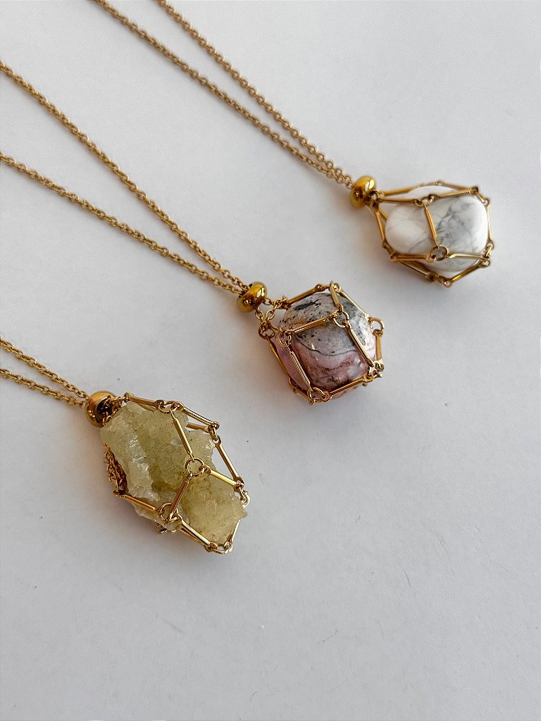 Colar Cestinho Dourado