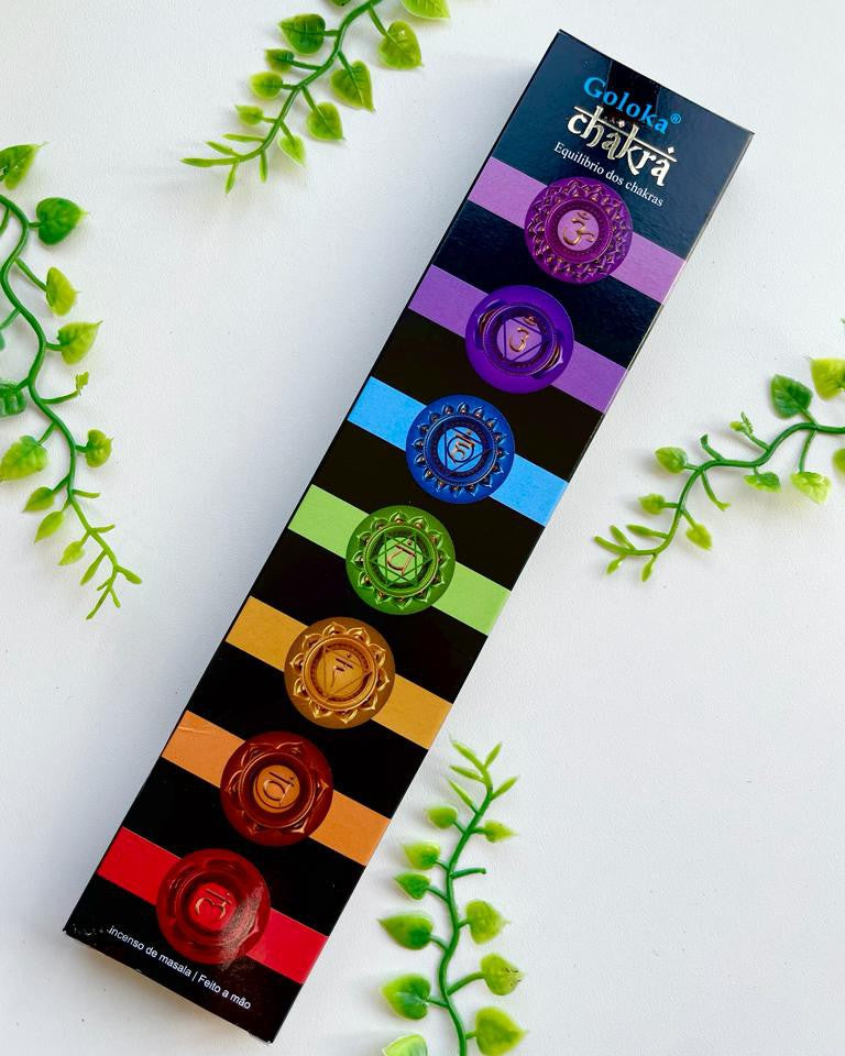 Incenso Goloka - Chakras
