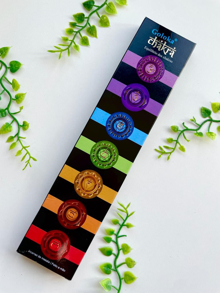 Incenso Goloka - Chakras