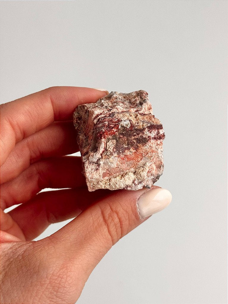 Leopardita Bruta Rosa - Pedra Xamã - Superação, Culpa e Perdão