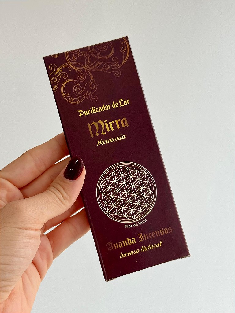 Incenso Ananda - Mirra - Harmonia