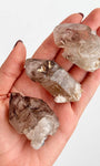 Cristal Elestial com Inclusão de Mica - Cristal Mestre - Desapego, Desobsessão, Autoconhecimento, Mudanças e Medos