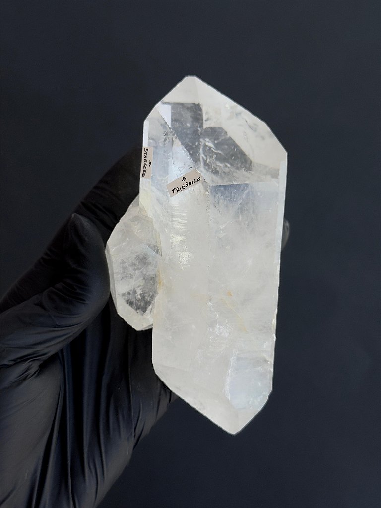 Ponta de Cristal com Mestrias - RARO - Peça Única CRIS159