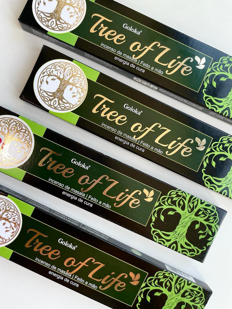 Incenso Goloka - Tree of Life - Energia de Cura