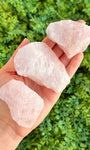 Quartzo Rosa Bruta G - Pedra do Amor e Relacionamento