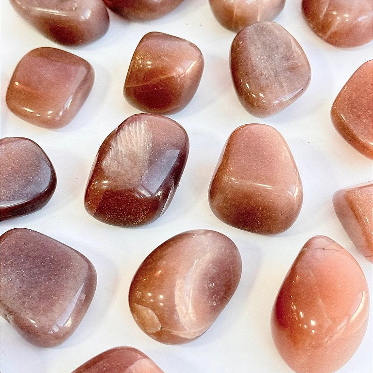 Pedra da Lua de Marrocos Rolada - Qualidade Especial - Sagrado Feminino, Sensualidade e Fertilidade