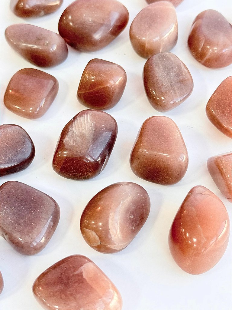 Pedra da Lua de Marrocos Rolada - Qualidade Especial - Sagrado Feminino, Sensualidade e Fertilidade