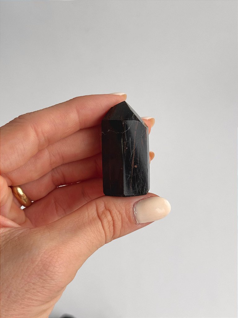 Ponta de Turmalina Negra - Proteção Energética e Espiritual, Inseguranças e Soluções