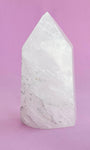 Ponta de Quartzo Cristal - Peça Única - PQCRIS04 890g - Intensificador, Iluminação e Energização