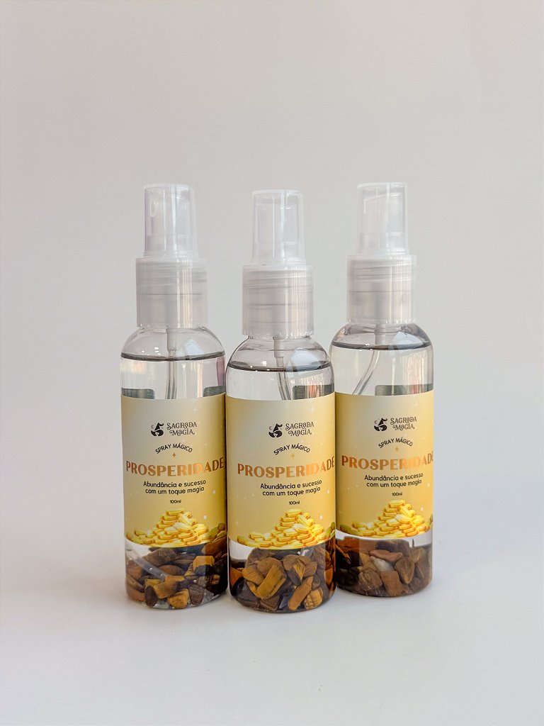 Spray Mágico - Kit com 3 Iguais