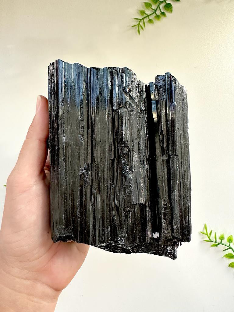 Turmalina Negra de Ambiente XG 1000 a 1200g - Proteção Energética e Espiritual, Inseguranças e Soluções