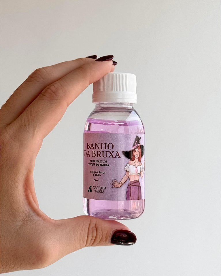 Banho da Bruxa – Poder, Proteção e Intuição