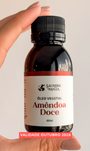 Óleo Vegetal Carreador de Amêndoa Doce - Diluição de Óleos Essenciais, Hidratação e Nutrição da Pele