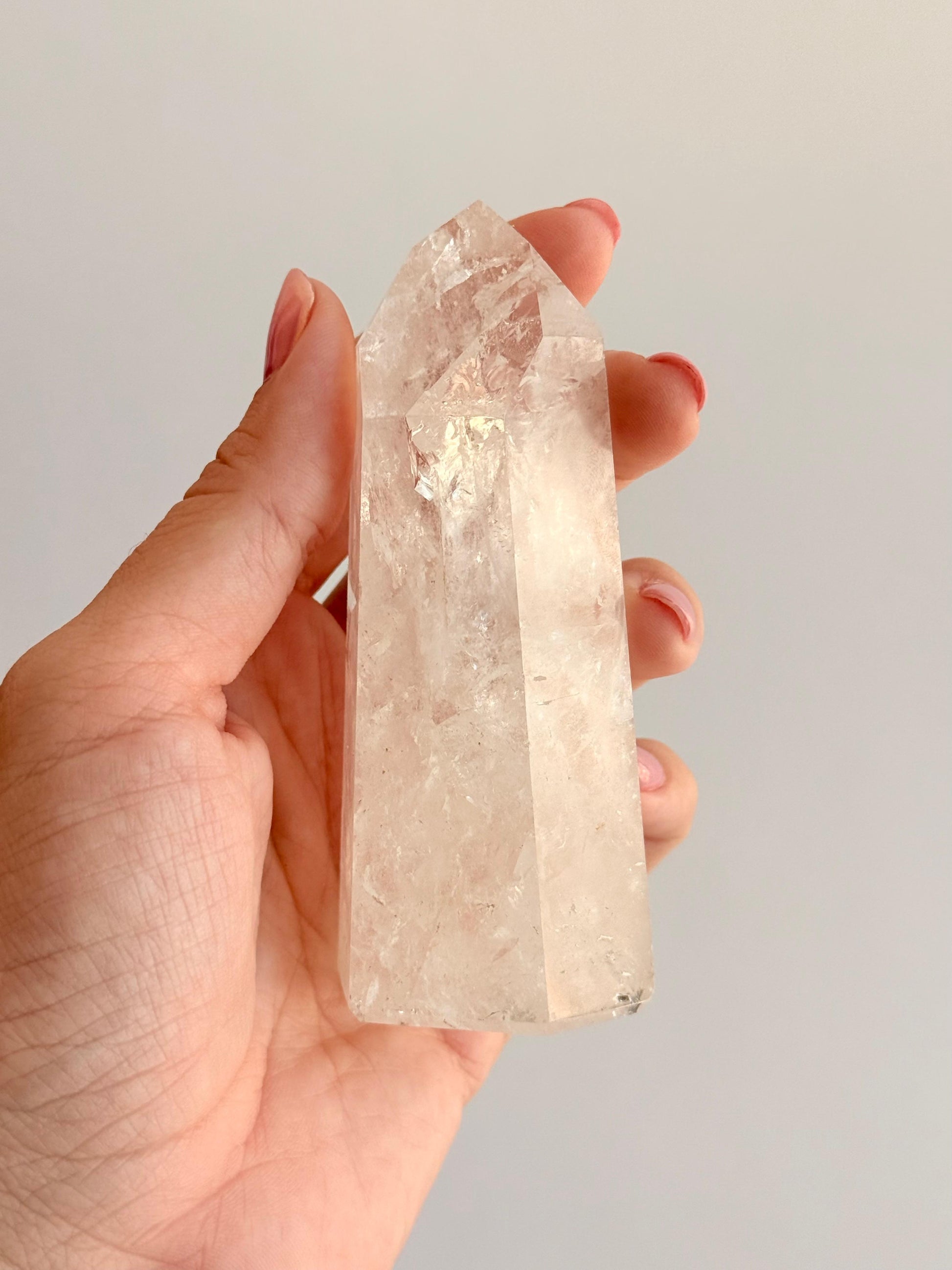 Ponta de Quartzo Cristal - Intensificador, Iluminação e Energização