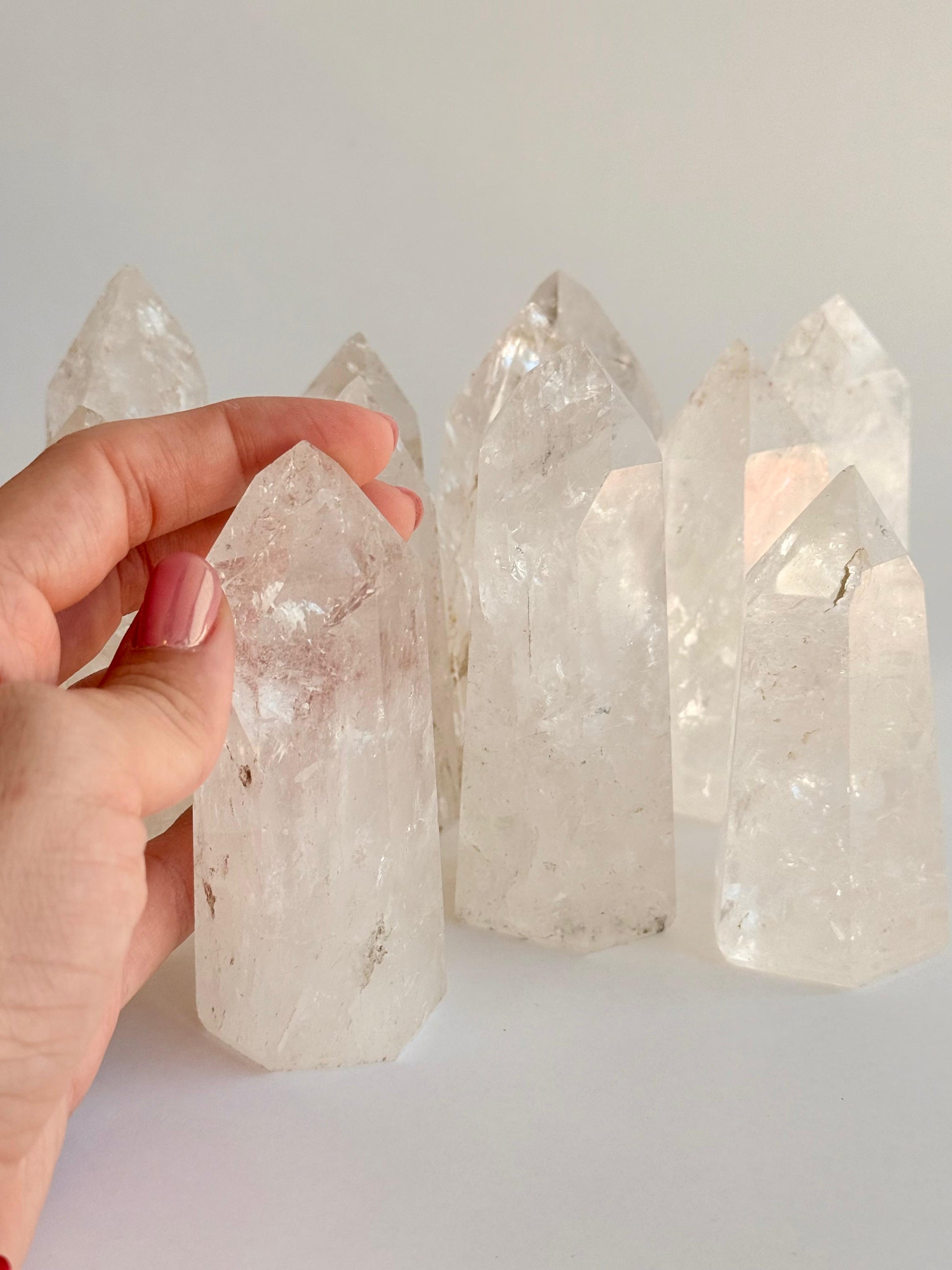 Ponta de Quartzo Cristal - Intensificador, Iluminação e Energização