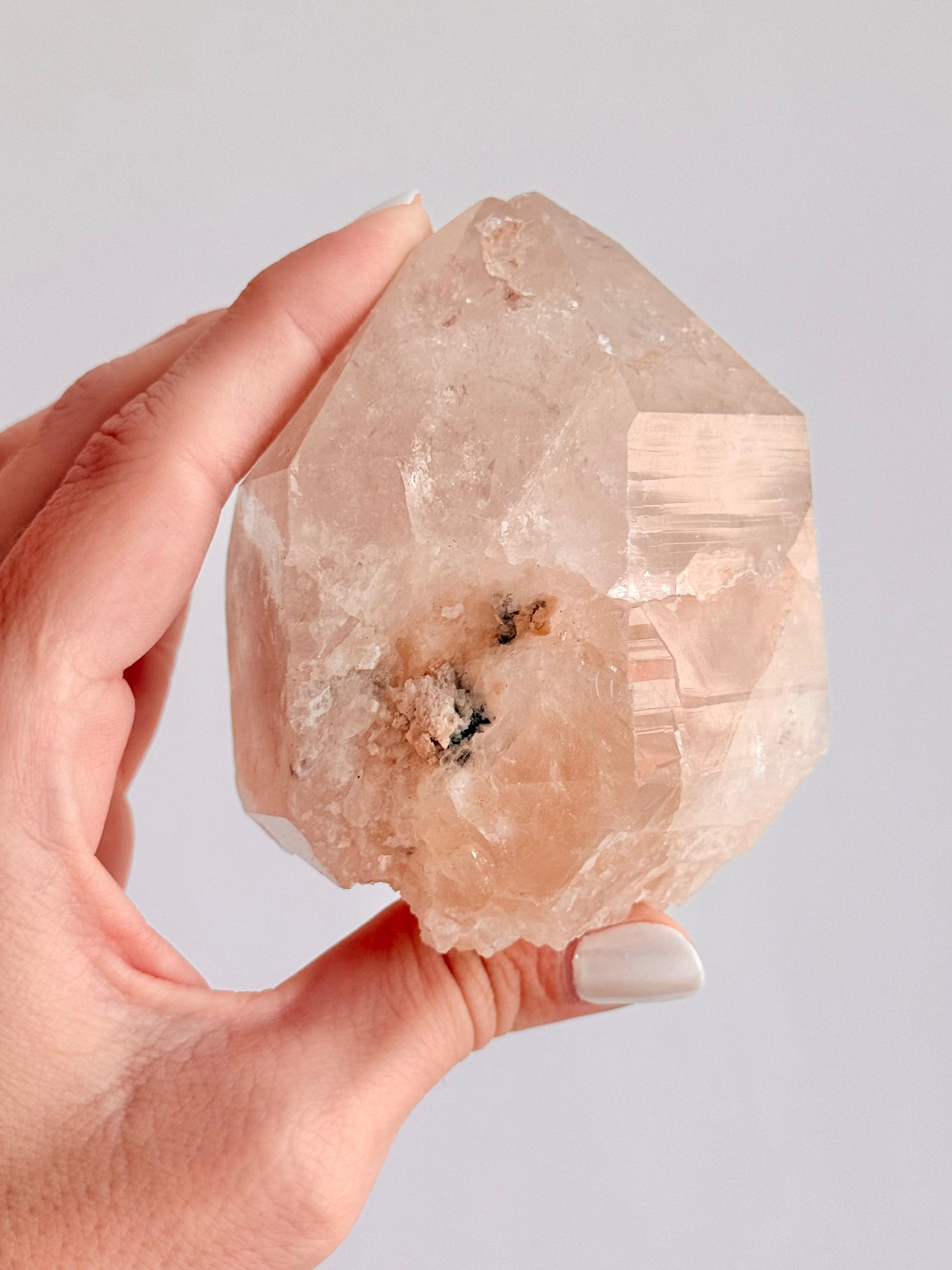 Ponta de Cristal Bruta para Ambiente - Amplificador, Iluminador e Purificador