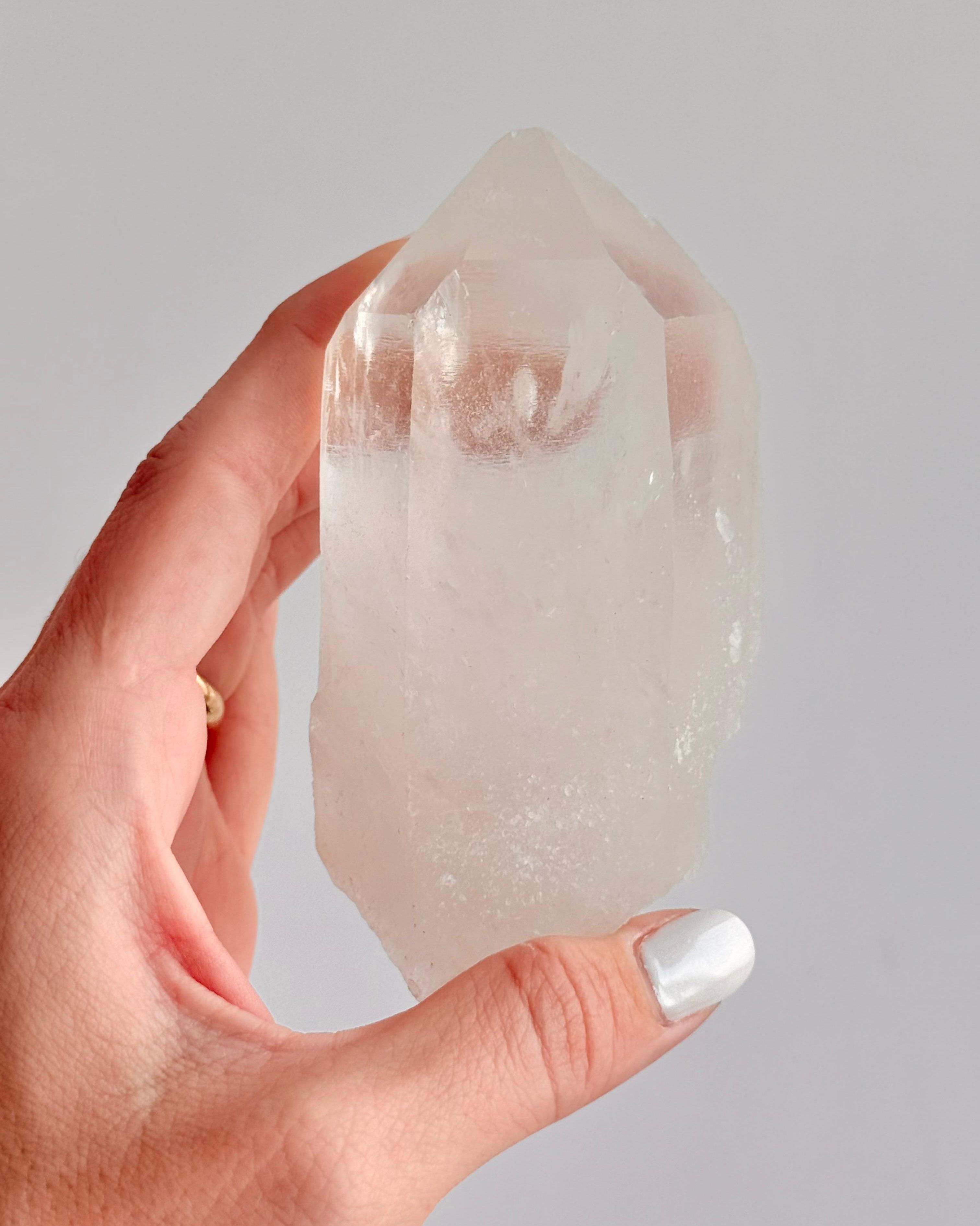 Ponta de Cristal Bruta para Ambiente - Amplificador, Iluminador e Purificador