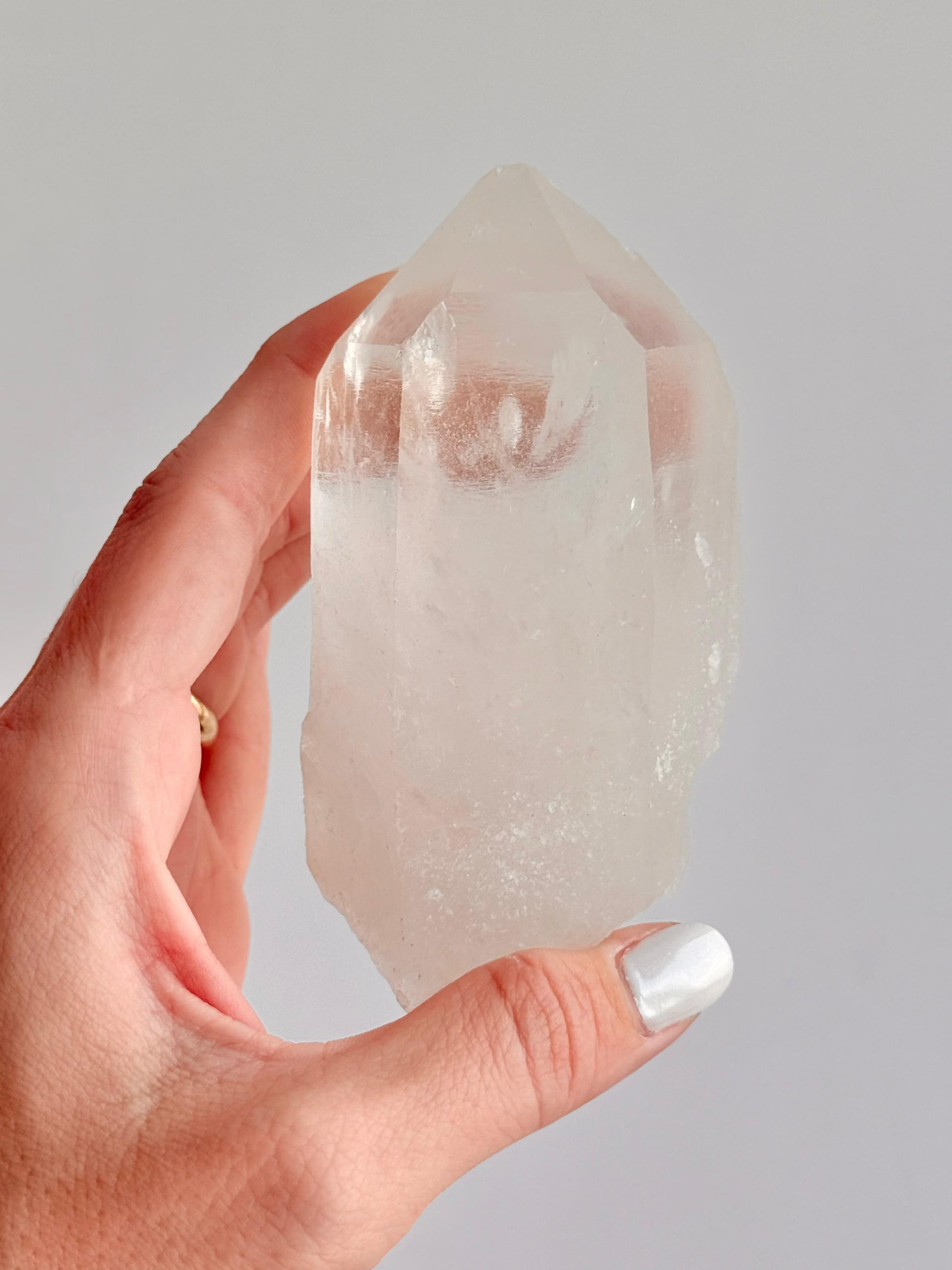 Ponta de Cristal Bruta para Ambiente - Amplificador, Iluminador e Purificador