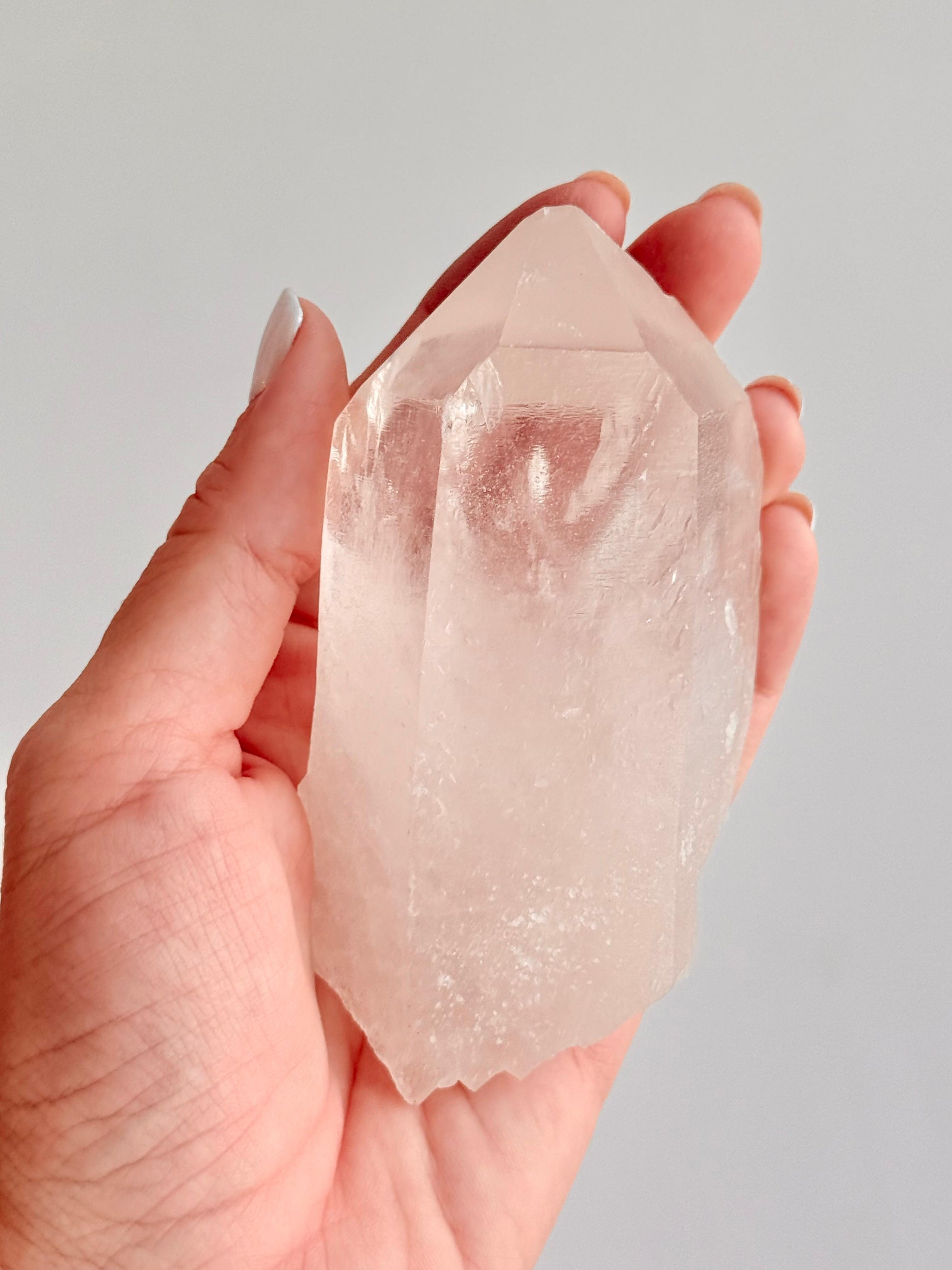Ponta de Cristal Bruta para Ambiente - Amplificador, Iluminador e Purificador